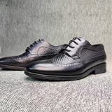 chaussure borsalino classique griffé noir