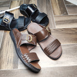 Mule orthopédique Marron avec boucle
