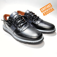 polo en cuir noir