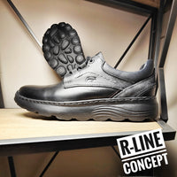 R-line en cuir noir