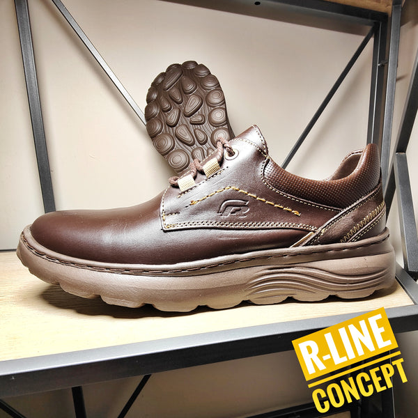 R-line en cuir marron