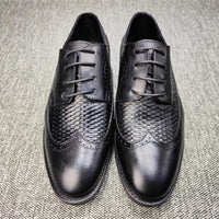 chaussure borsalino classique griffé noir