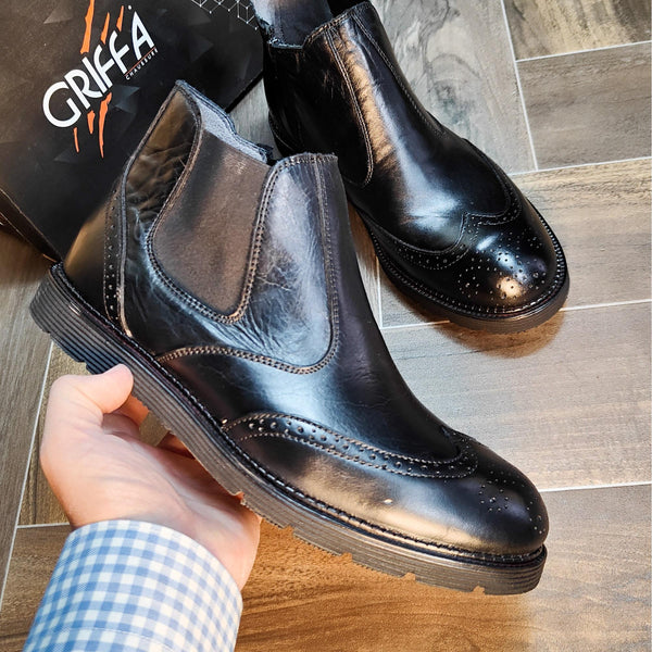 demis boots Borsalino Noir