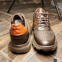 airflex en cuir marron