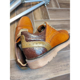 chaussure de ville Oxford marron clair