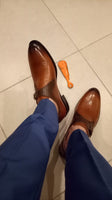 chaussure classic Boucle simple marron