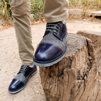 chaussure Deux temps Bleu