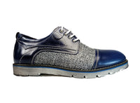 chaussure Deux temps Bleu