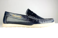 Trappeur en cuir VENDI Bleu