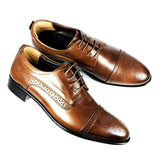 Chaussure classic Brogue marron