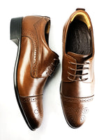 Chaussure classic Brogue marron