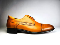 Chaussure classic Brogue marron clair
