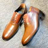 Chaussure classic marron 2 temps
