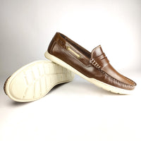 Trappeur en cuir VENDI Marron Foncé