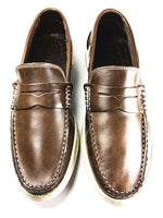 Trappeur en cuir VENDI Marron Foncé