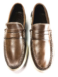 Trappeur en cuir VENDI Marron Foncé