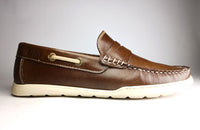 Trappeur en cuir VENDI Marron Foncé