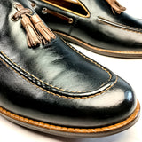 Chaussure classic Noir à pompon