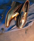 Chaussure classic Noir à pompon