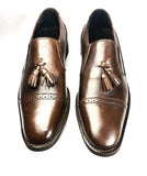 Mocassin classic à pompon marron foncé