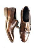 Mocassin classic à pompon marron foncé