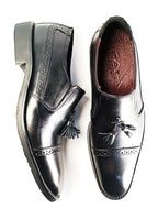 Mocassin classic a pompon noir