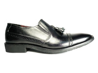 Mocassin classic a pompon noir