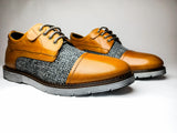chaussure Deux temps Tabac