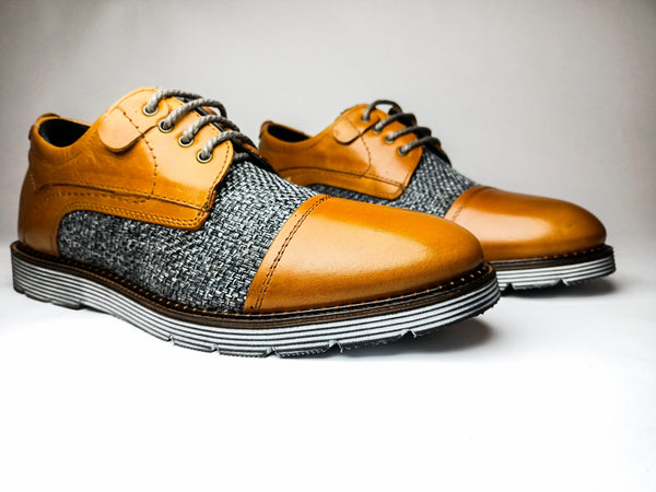 chaussure Deux temps Tabac