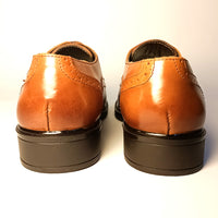 borsalino en cuir Marron tabac