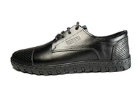Chaussure décontractée en cuir Noir