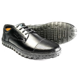 Chaussure décontractée en cuir Noir